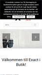Mobile Screenshot of exactibutik.se