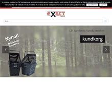 Tablet Screenshot of exactibutik.se